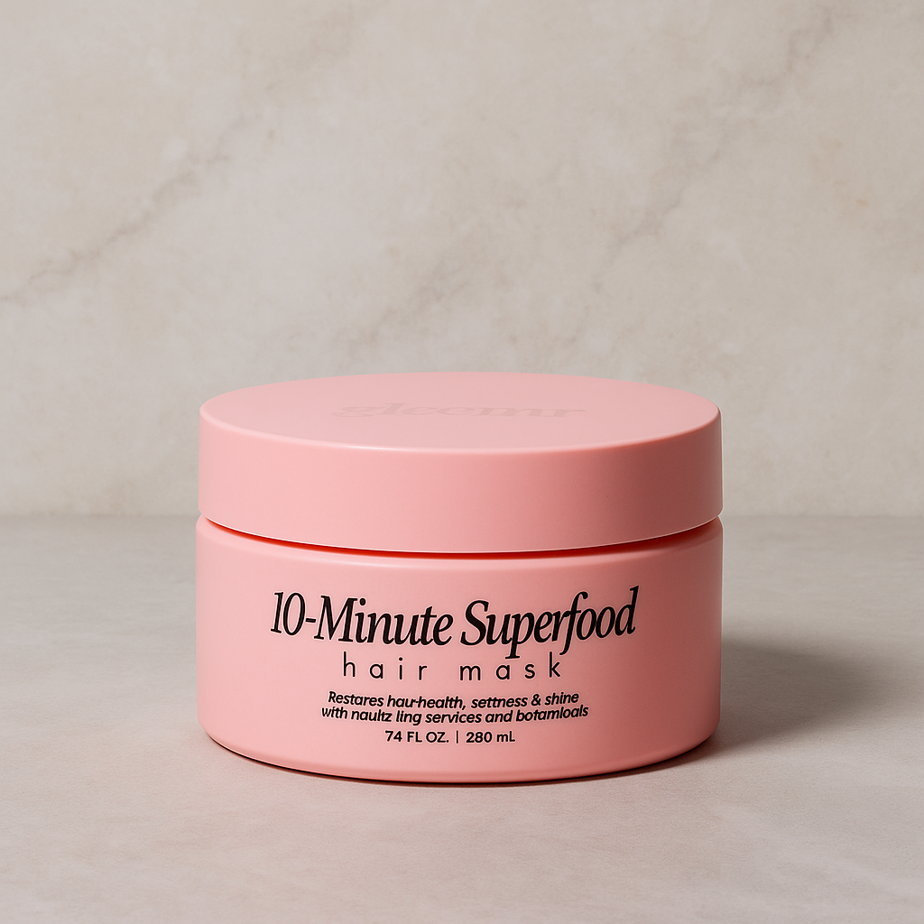 Mascarilla Capilar Gleemr 10-Minutos | Reparación & Brillo Instantáneo