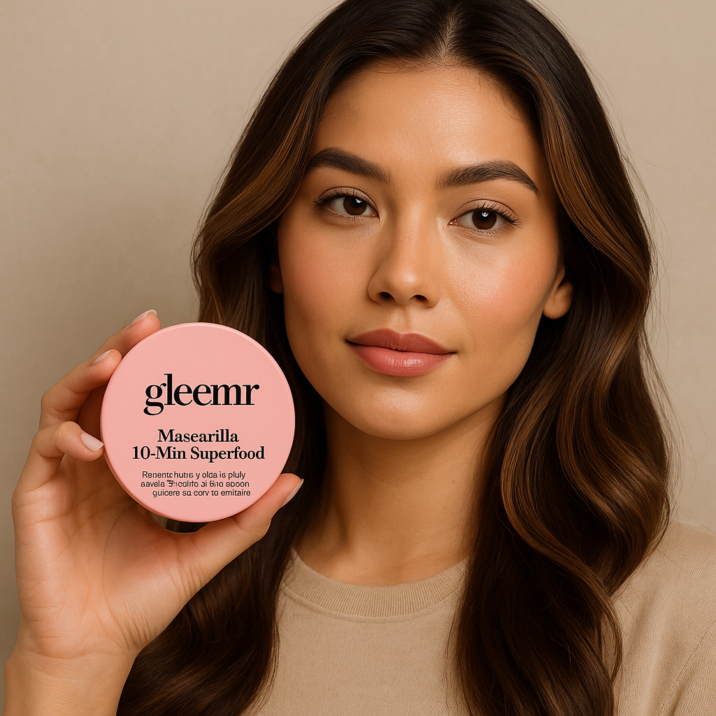 Mascarilla Capilar Gleemr 10-Minutos | Reparación & Brillo Instantáneo
