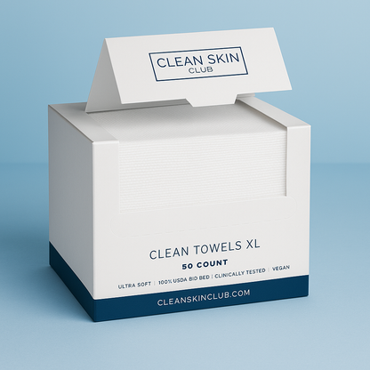 Toallas Faciales Clean XL – Piel Sensible & Acné